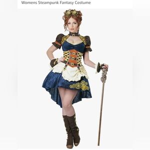 Womens XL Steam Punk Halloween Costume